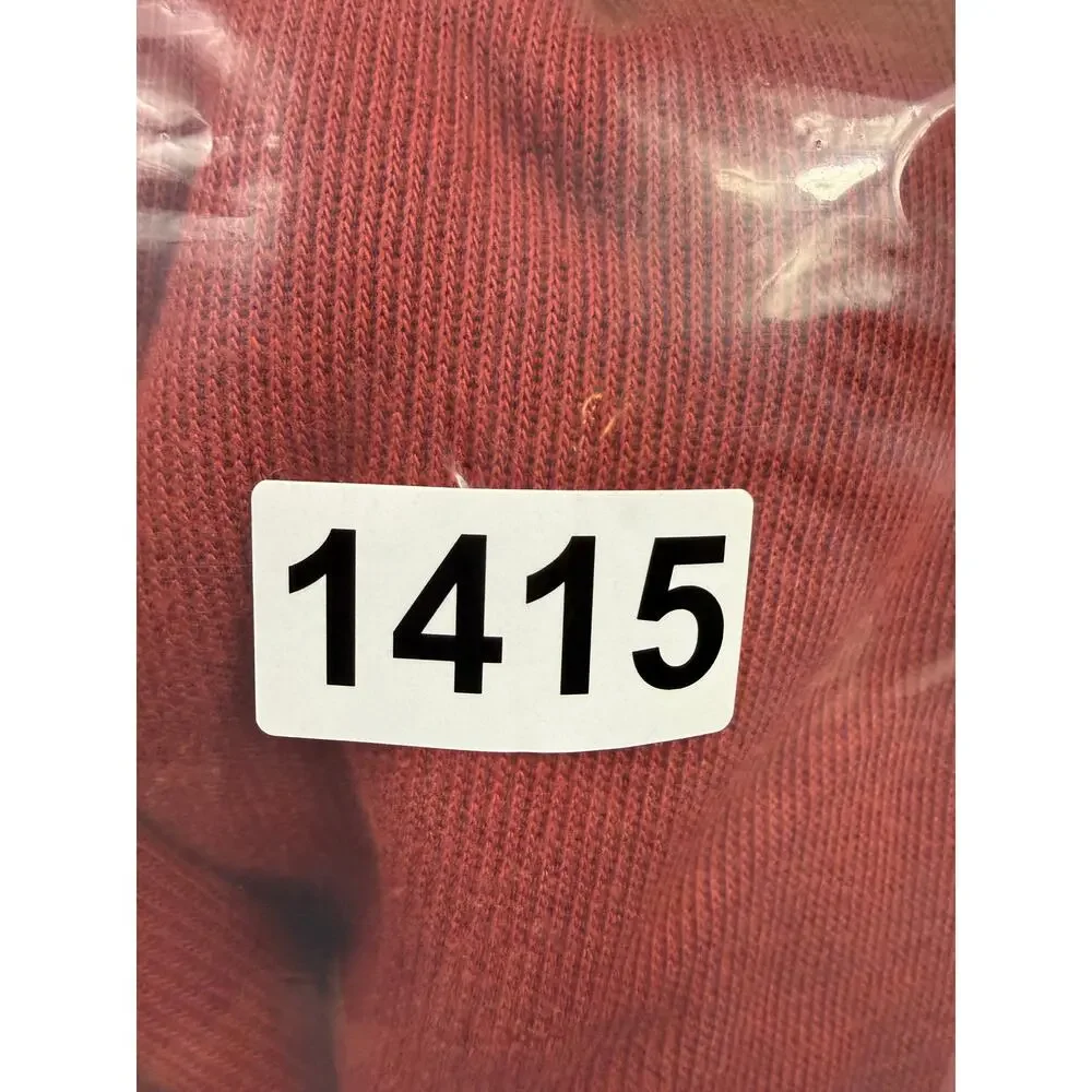 IZOD Luxury Sport Mens XXL 1/4 Zip Pullover Sweater Red Gray Mock Neck Stretch